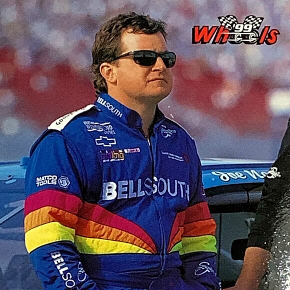 Joe Nemechek, Sponsor: BellSouth, Card 26, 1999 Wheels NASCAR Winston Cup, NM+ - Picture 1 of 4